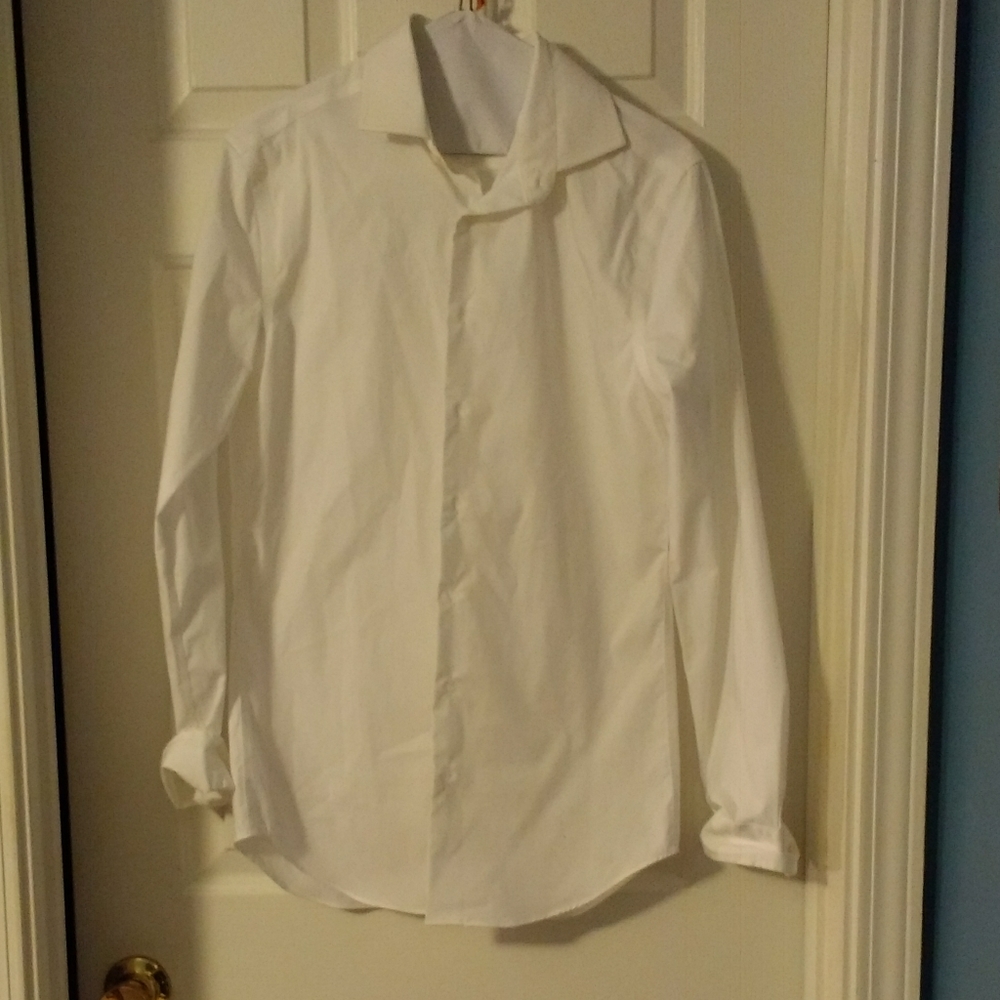Goodfellow White Cotton Shirt Dress Size S